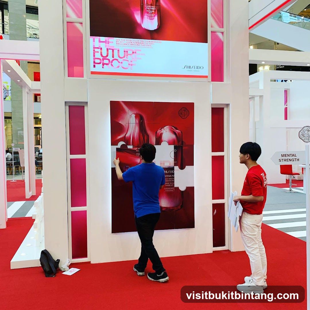 Shiseido Promotional Display