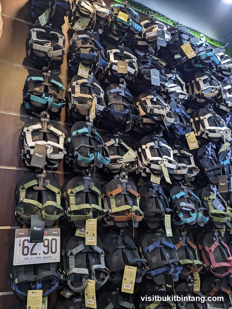Sandals Display