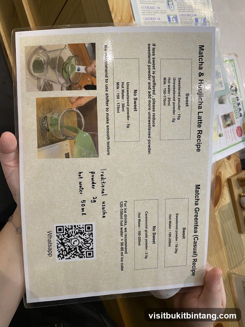 Matcha & Houjicha Latte Recipe