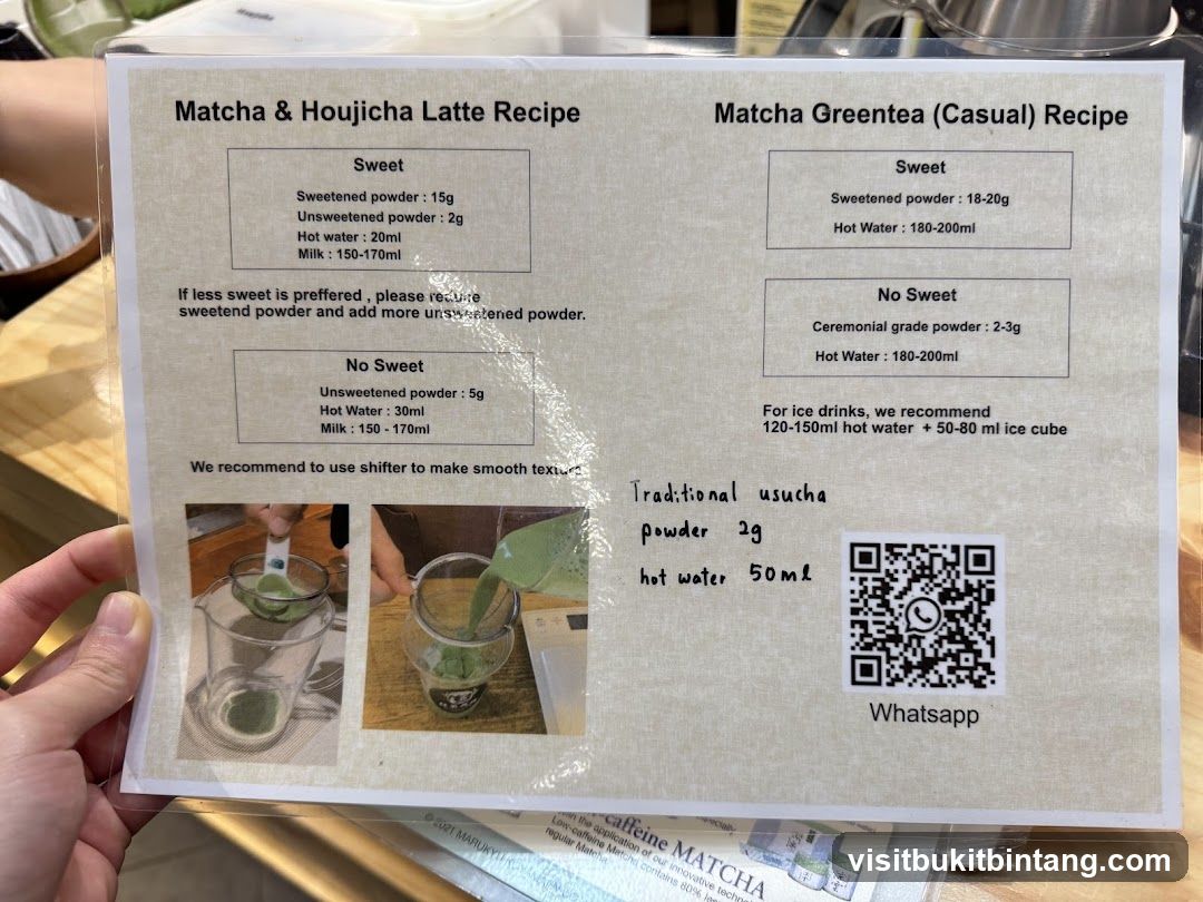 Matcha & Houjicha Latte and Matcha Greentea Recipes