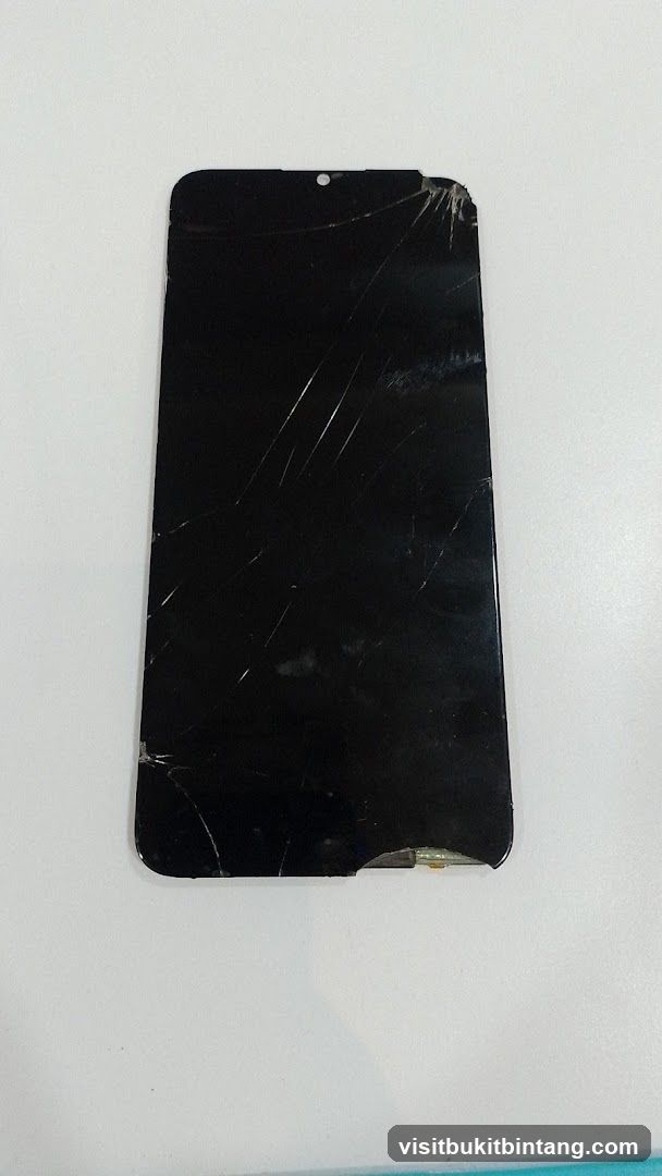 Cracked Smartphone Screen