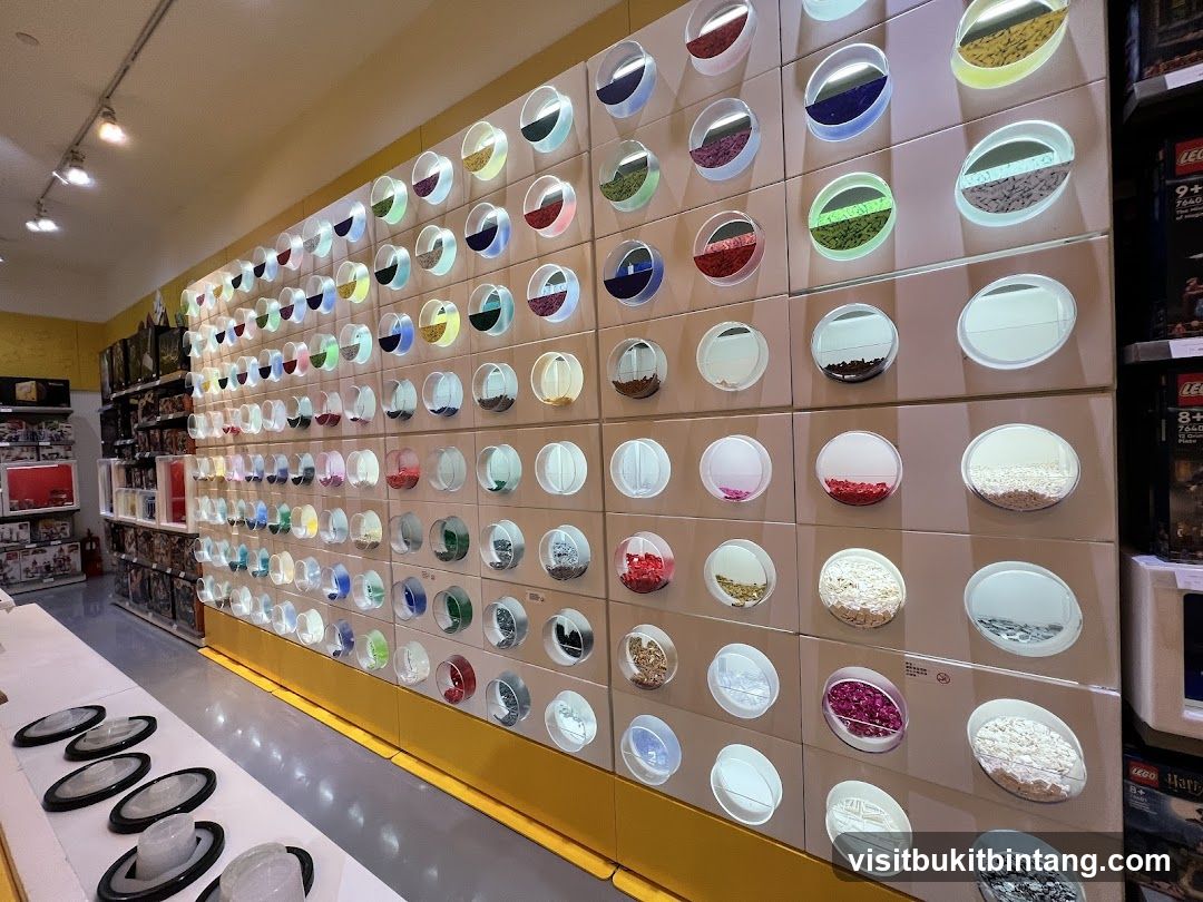 Lego Store Display Wall