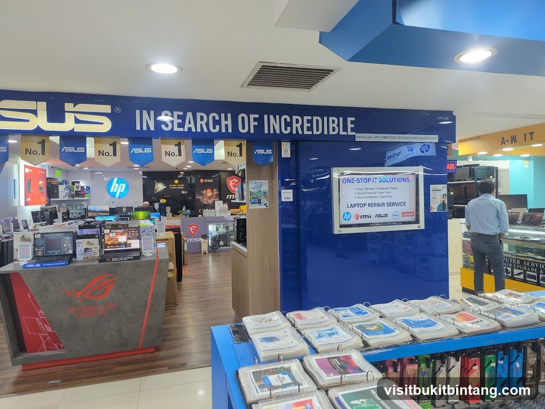 Computer Store Interior