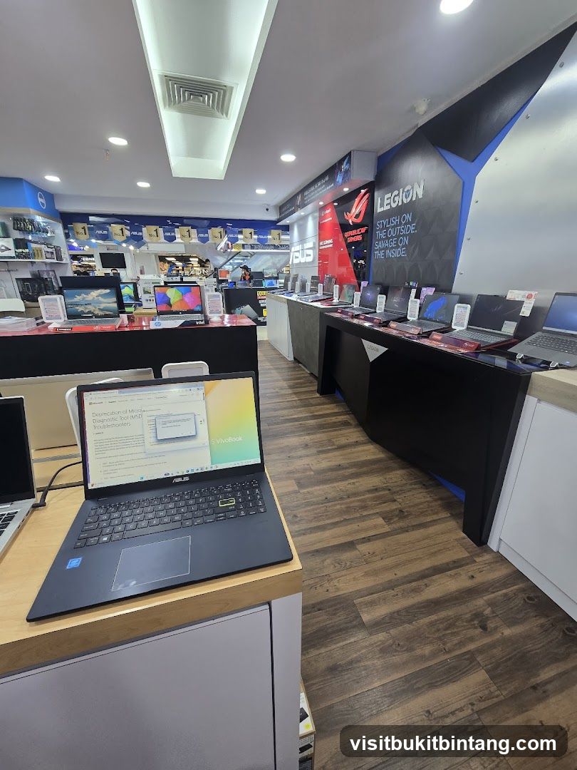 Electronics Store Display