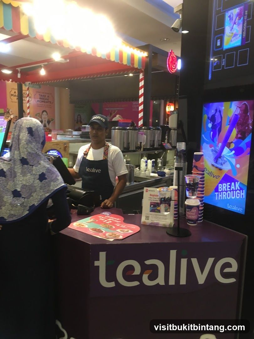 Tealive Counter