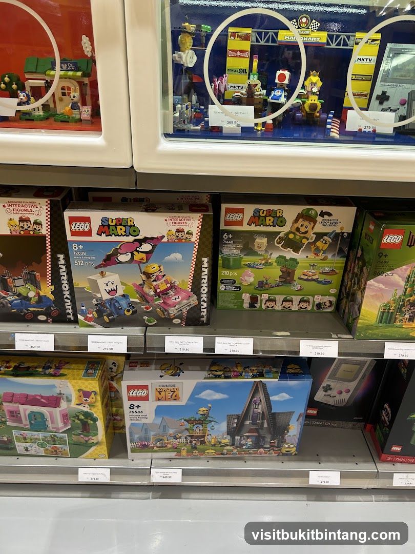 LEGO Super Mario and Despicable Me Sets