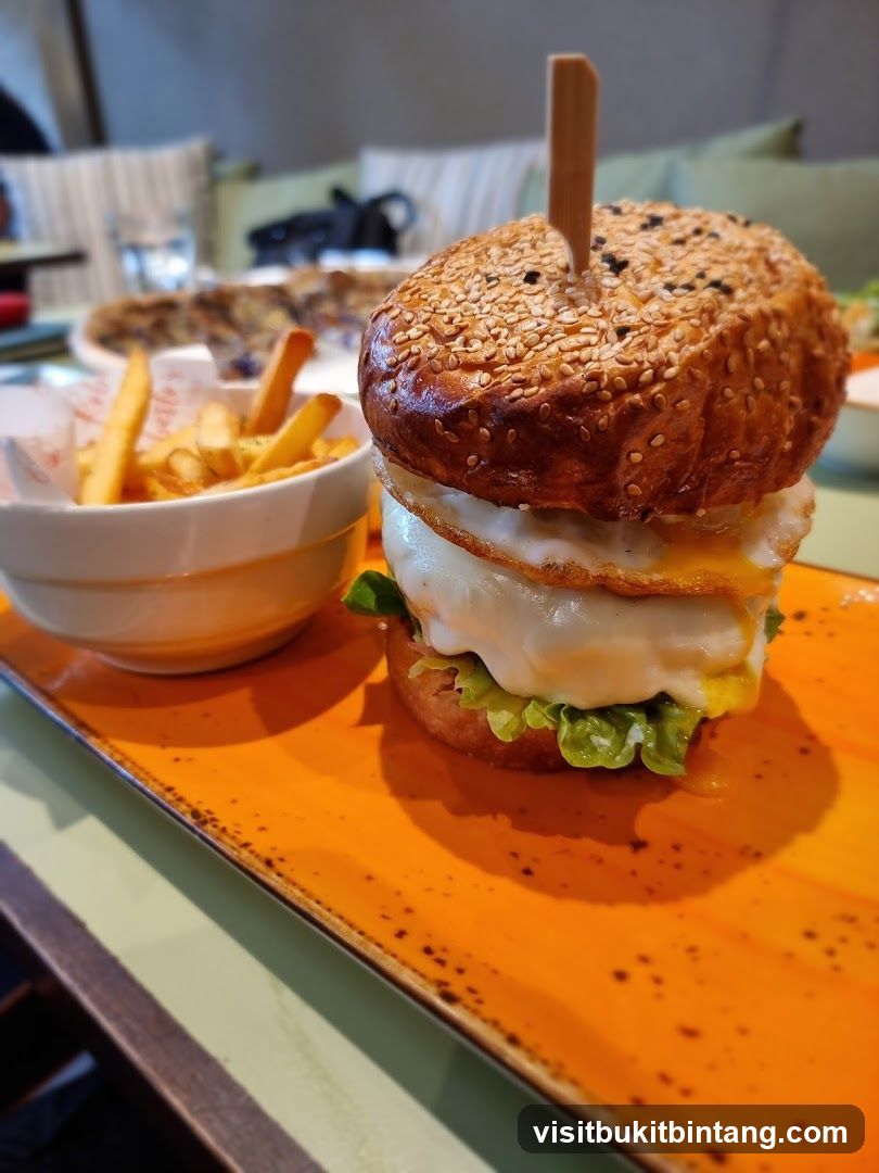 Burger and Fries