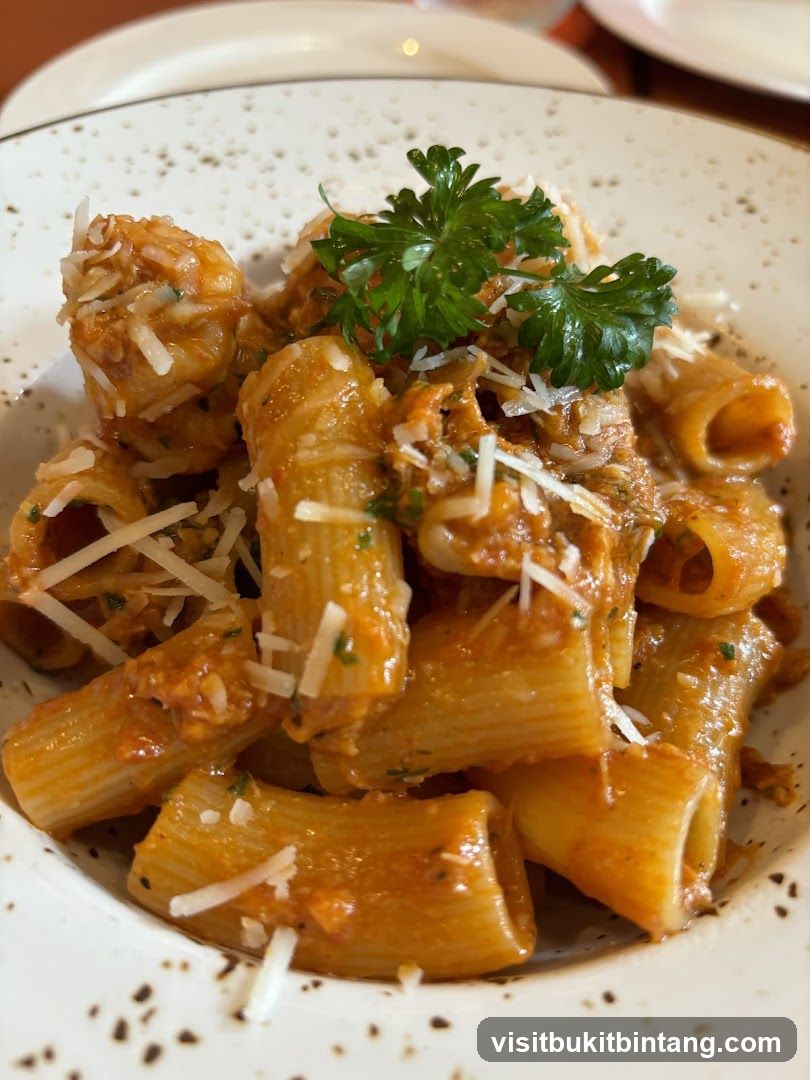 Rigatoni Pasta Dish