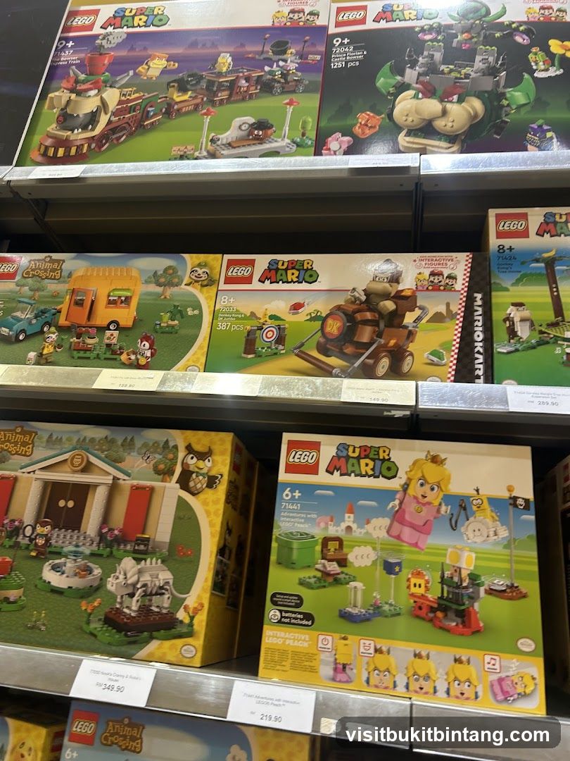 LEGO Super Mario and Animal Crossing Sets