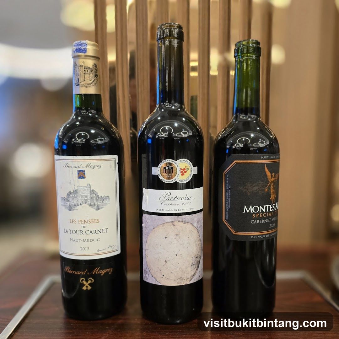 Three Bottles of Wine