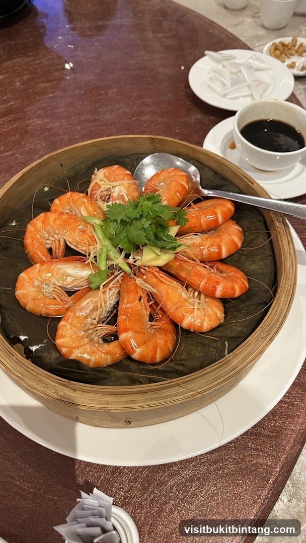 Steamed Prawns