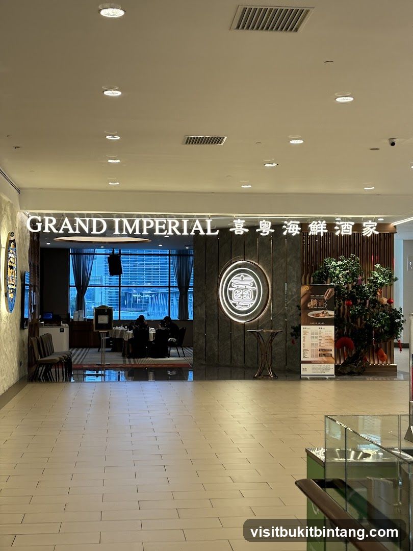 Grand Imperial Restaurant Entrance