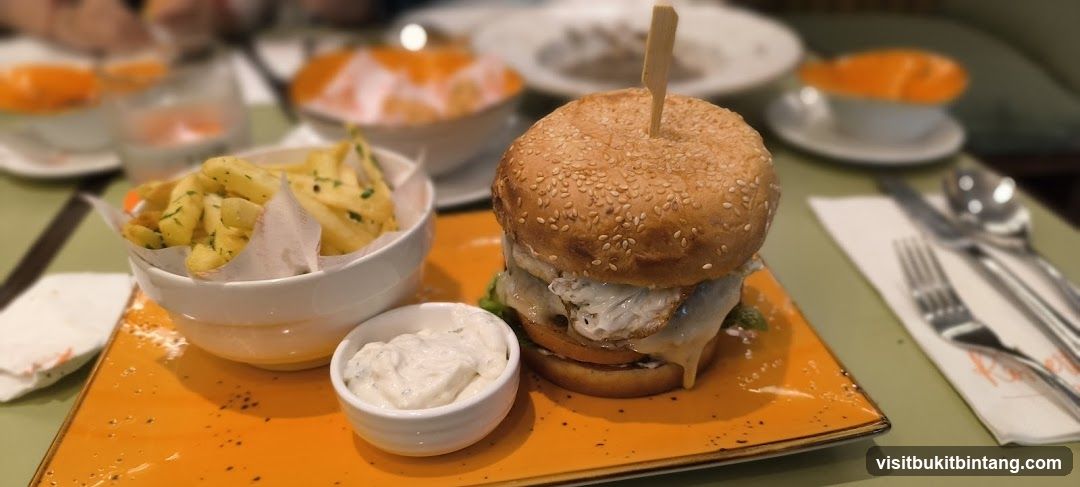 Burger and Fries