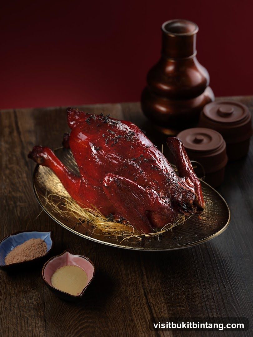 Roasted Duck with Condiments