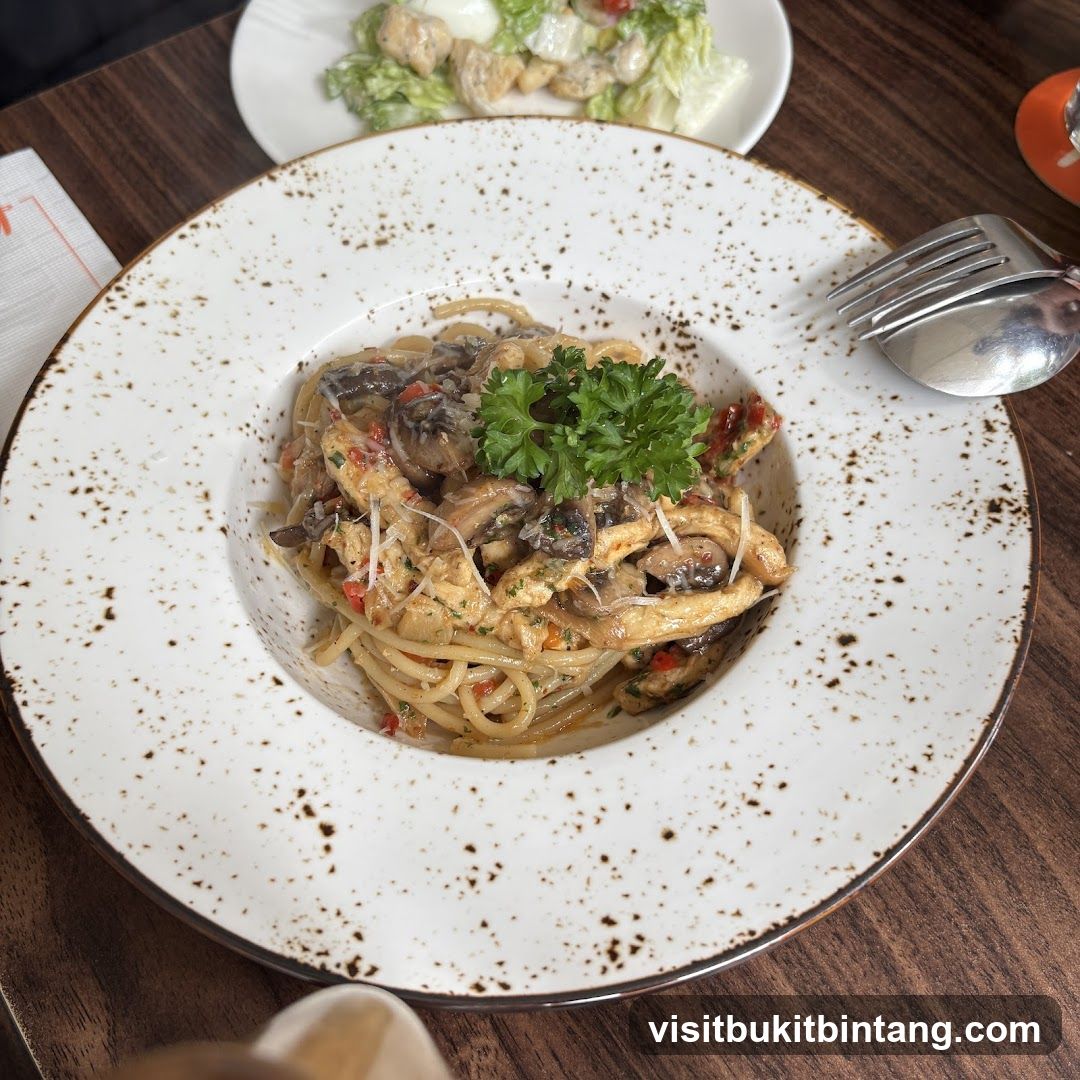 Chicken Mushroom Pasta
