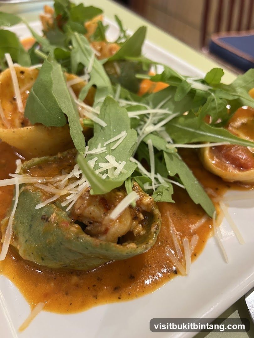 Stuffed Pasta with Shrimp