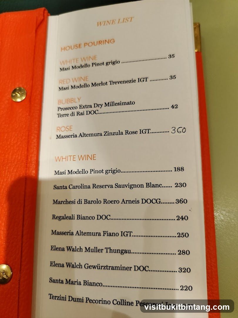 WINE LIST