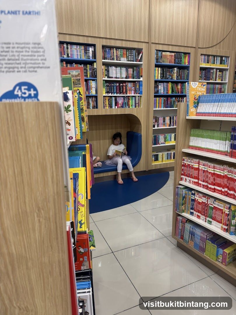 Children Reading in Bookstore