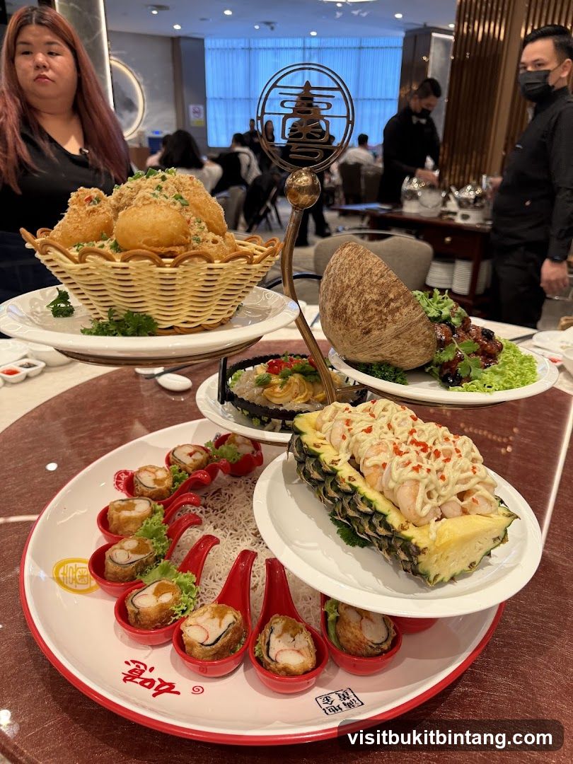 Tiered Food Presentation