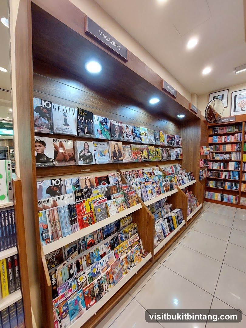Magazine and Book Store Interior