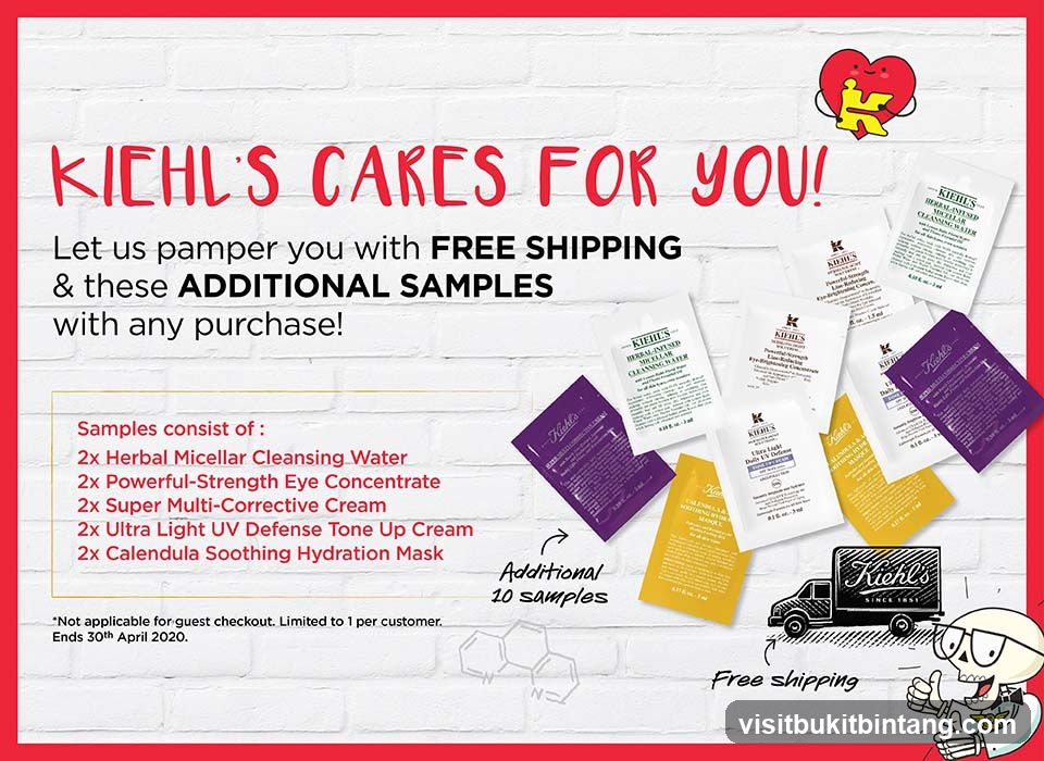 Kiehl's Cares For You!