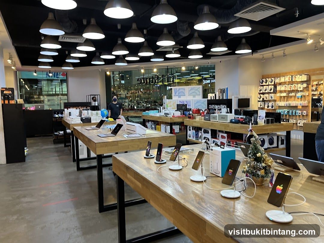 Electronics Store Interior