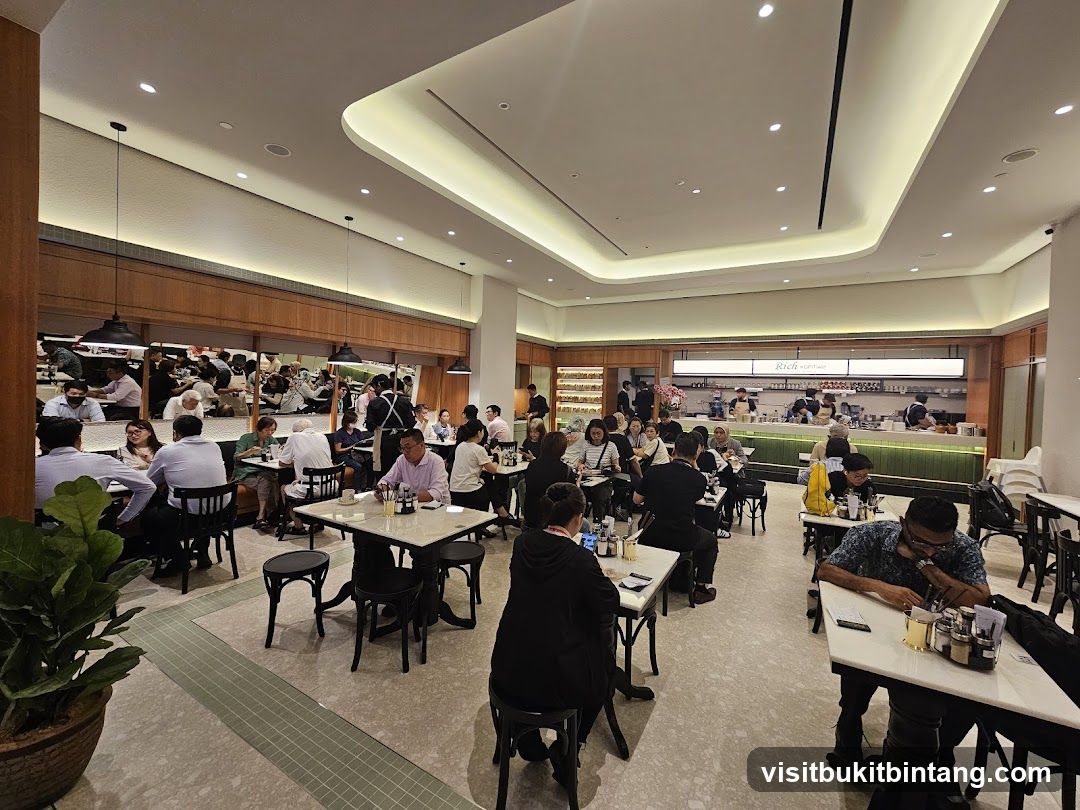 Busy Restaurant Interior