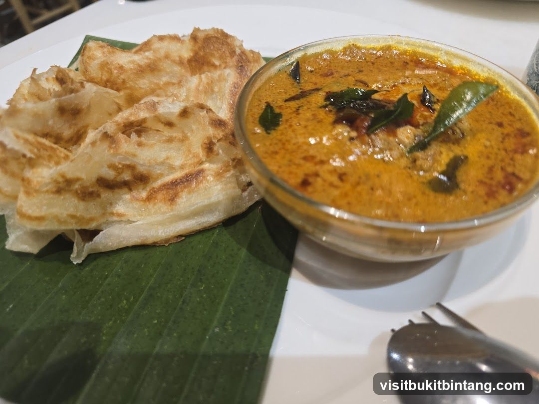 Roti Canai with Curry