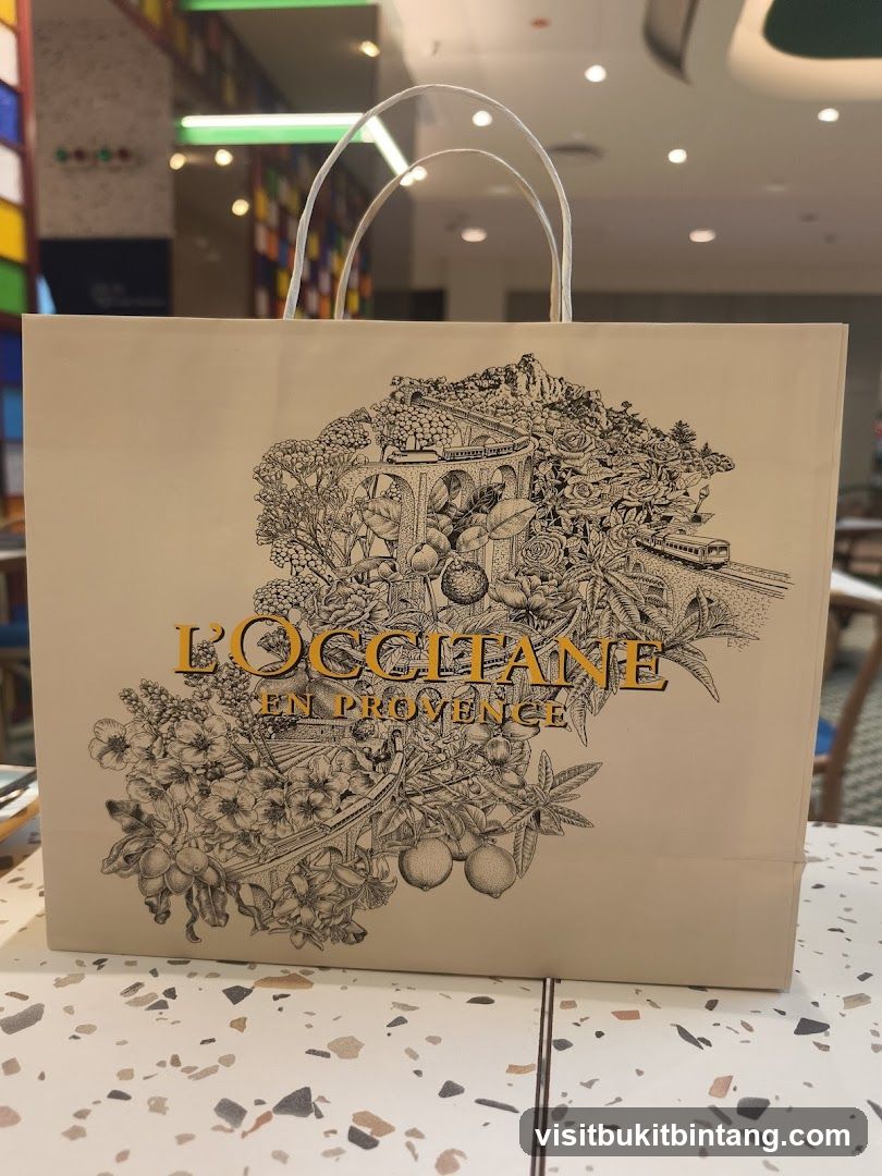 L'Occitane Shopping Bag
