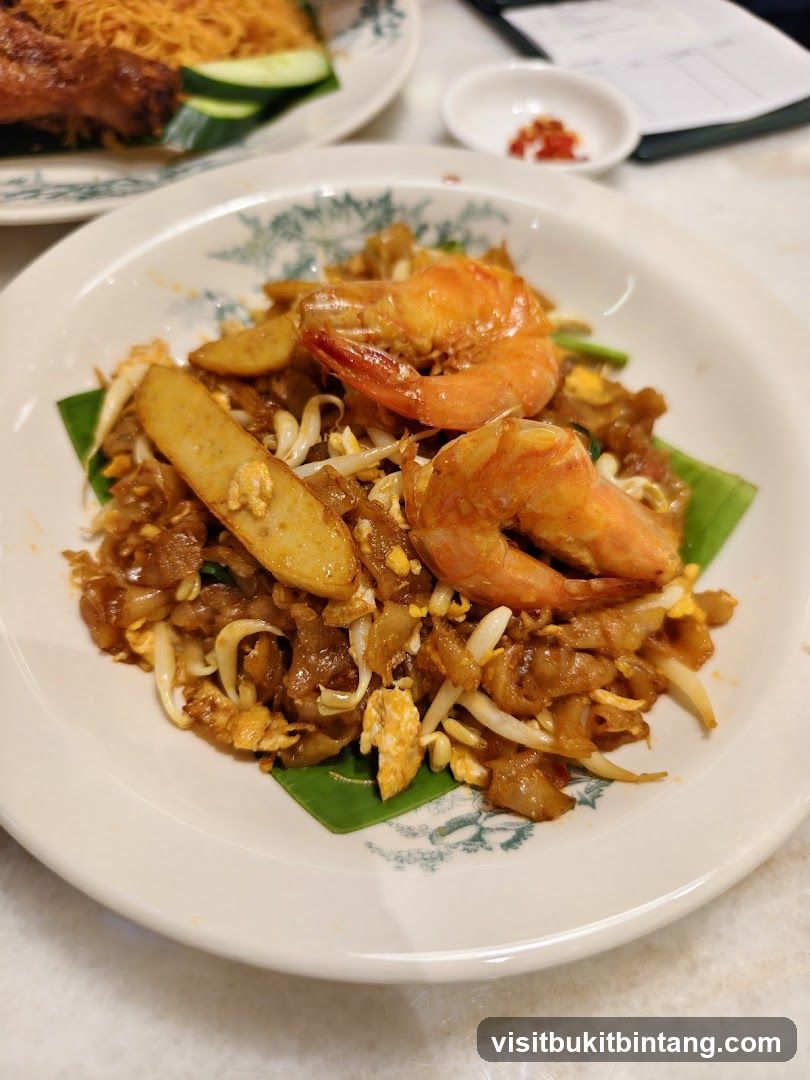 Char Kway Teow with Prawns
