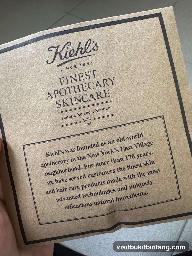 Kiehl's Finest Apothecary Skincare