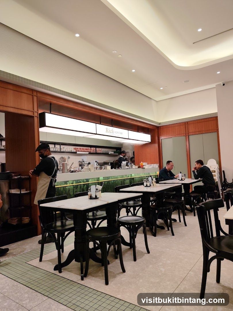 Restaurant Interior with Seating