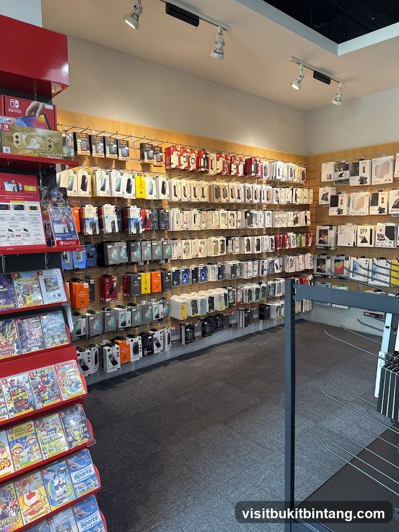 Electronics Store Display