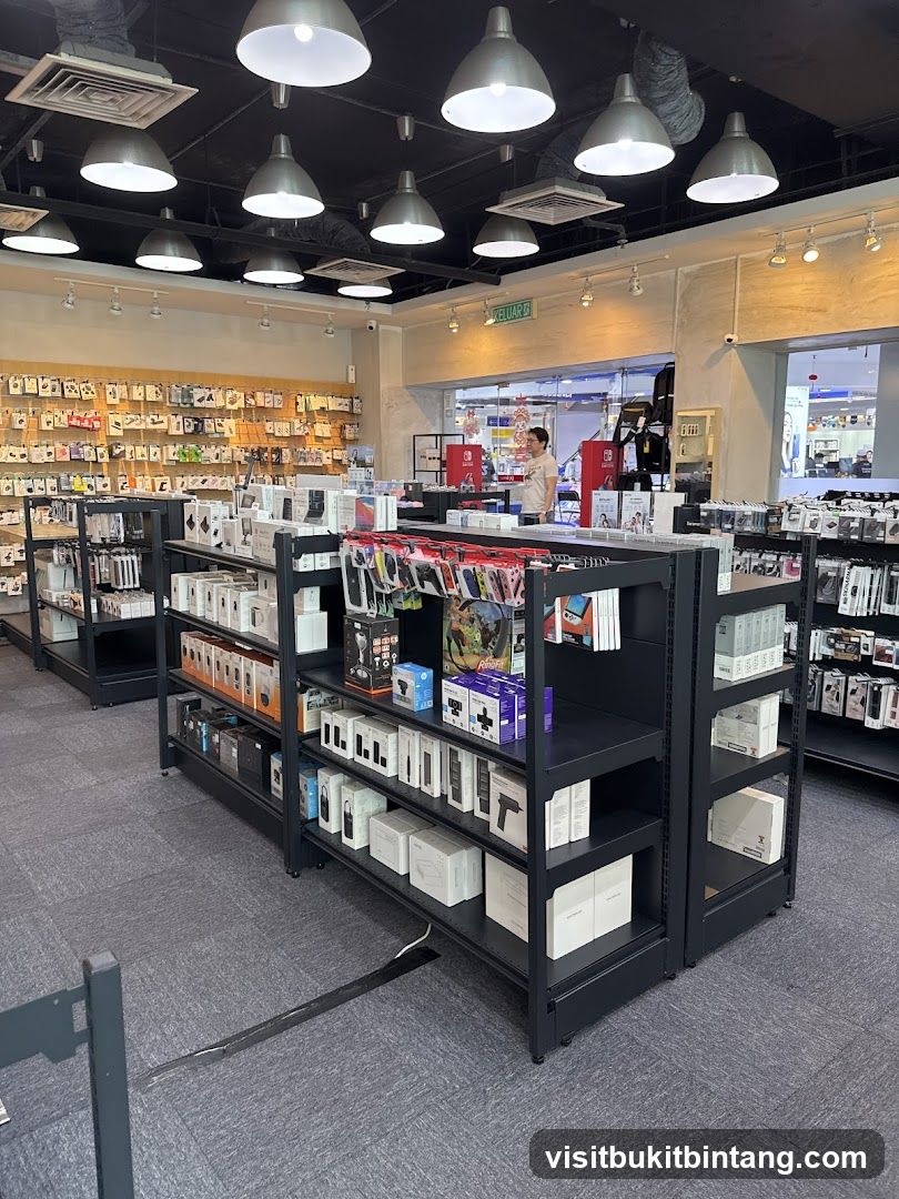 Electronics Store Interior