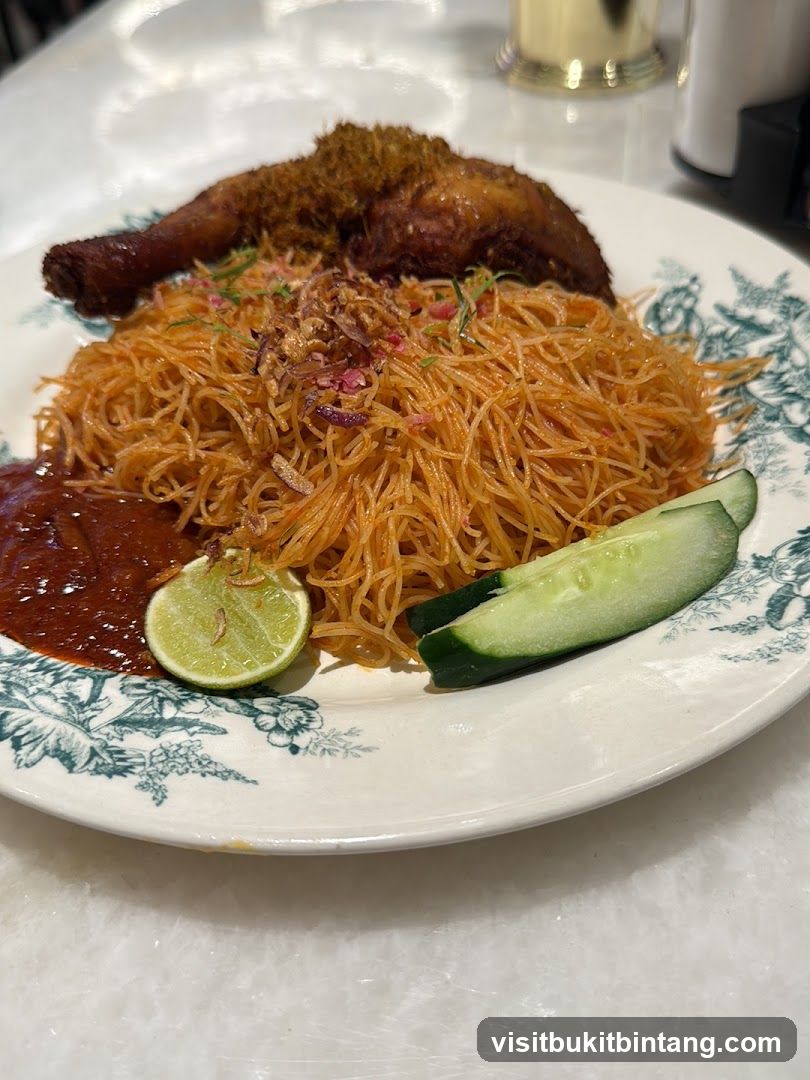 Fried Chicken with Noodles