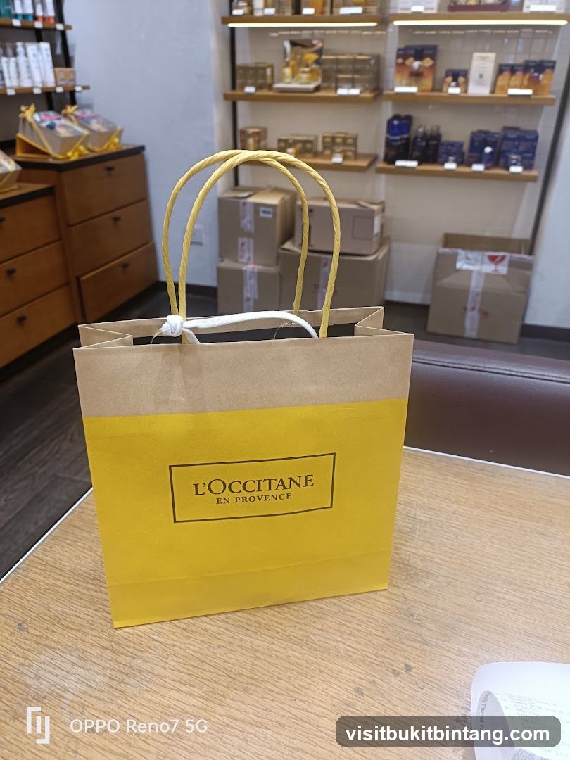 L'Occitane Shopping Bag