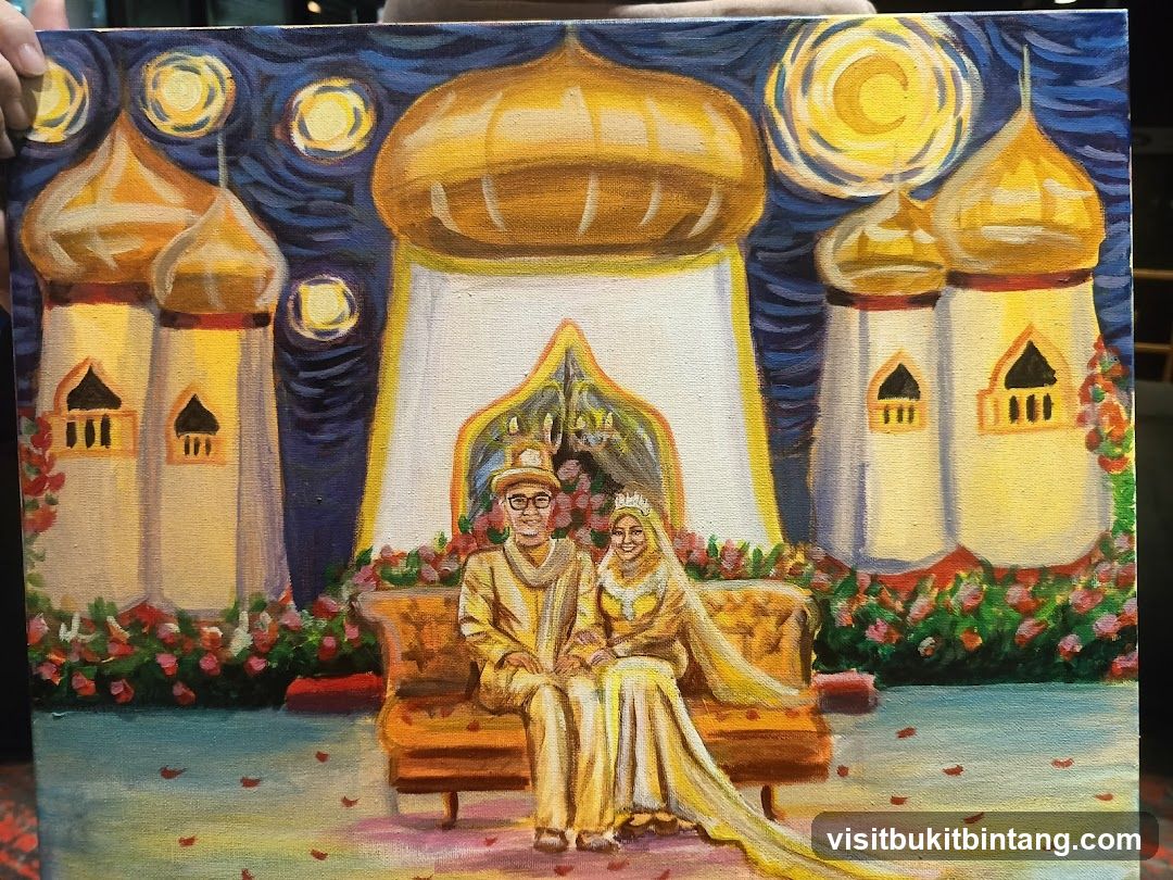 Wedding Portrait Painting