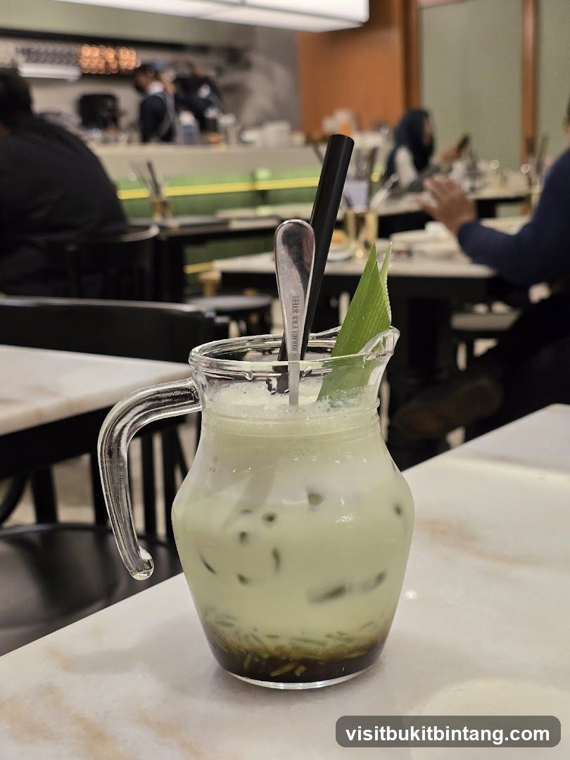 Iced Drink in a Pitcher