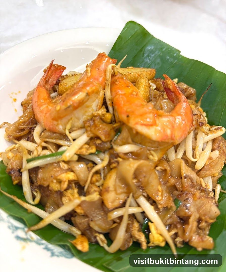 Char Kway Teow with Prawns