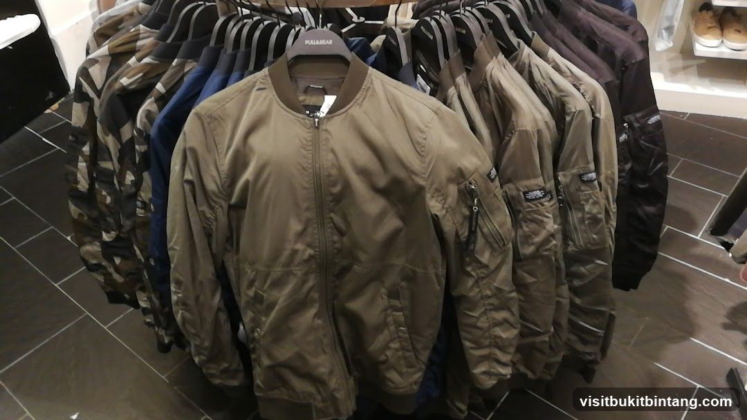 Bomber Jackets on Display