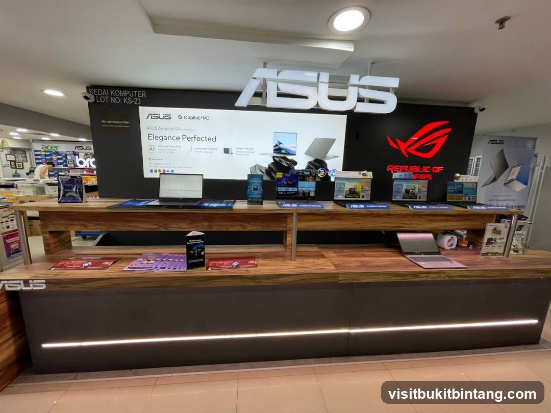 ASUS Computer Store Display