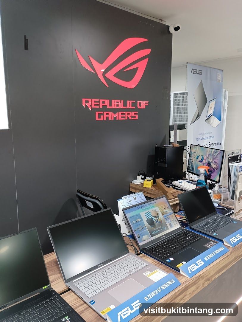ASUS Republic of Gamers Laptops Display