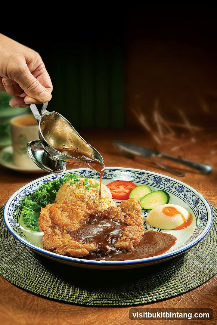 Chicken Chop with Rice