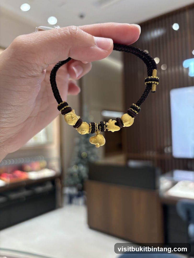 Gold Charm Bracelet