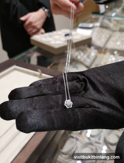Diamond Necklace Display
