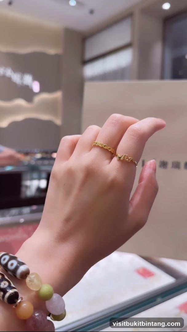 Hand with Rings and Bracelet