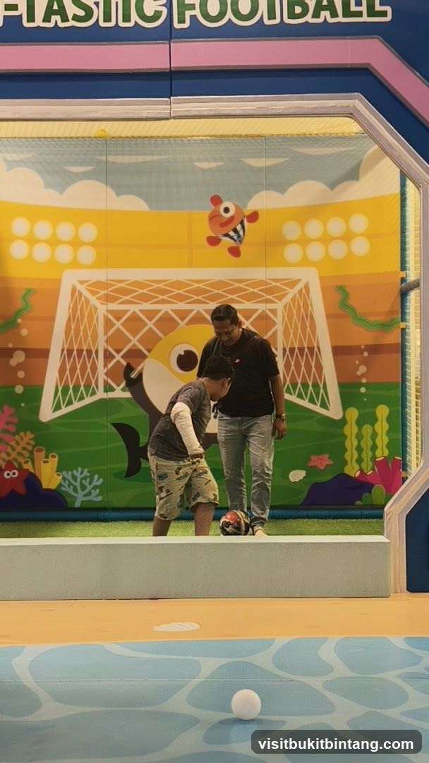 Children's Play Area with Football Theme