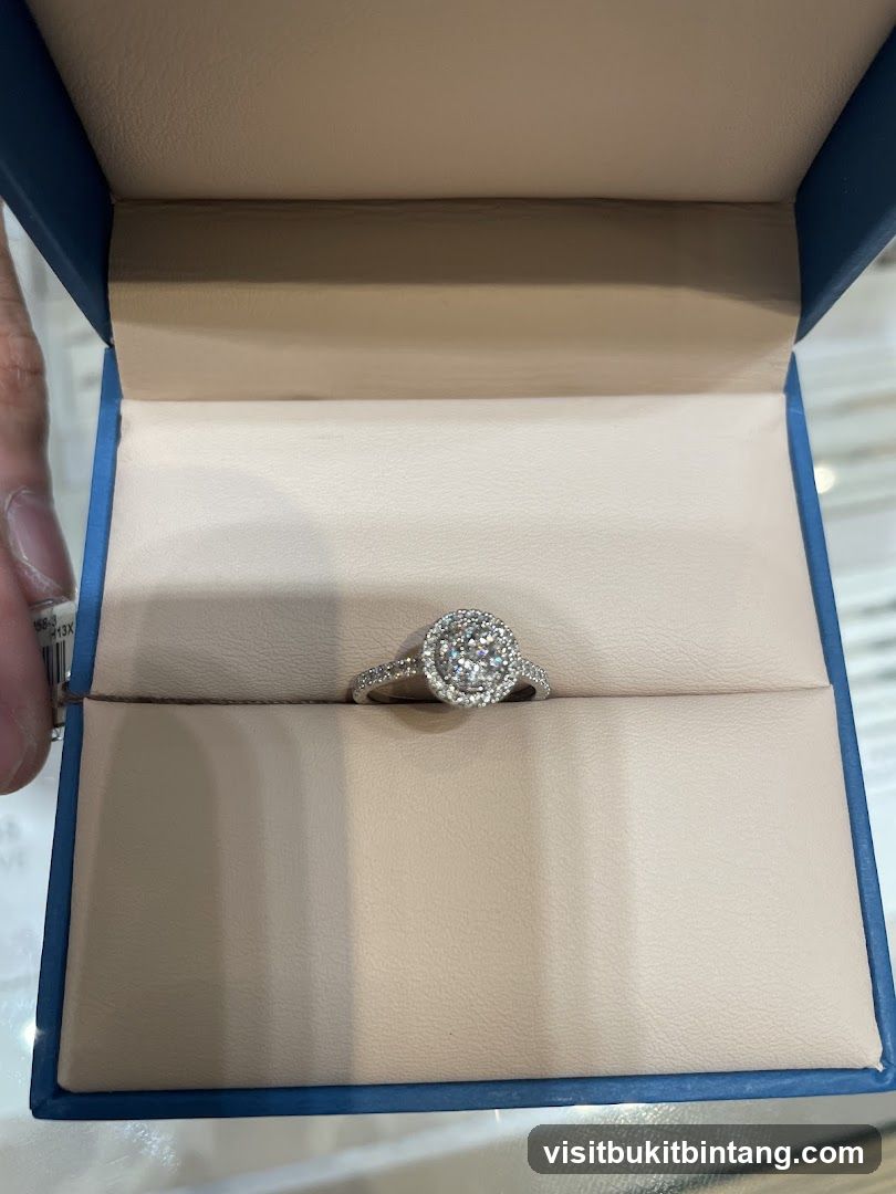 Diamond Engagement Ring in a Box