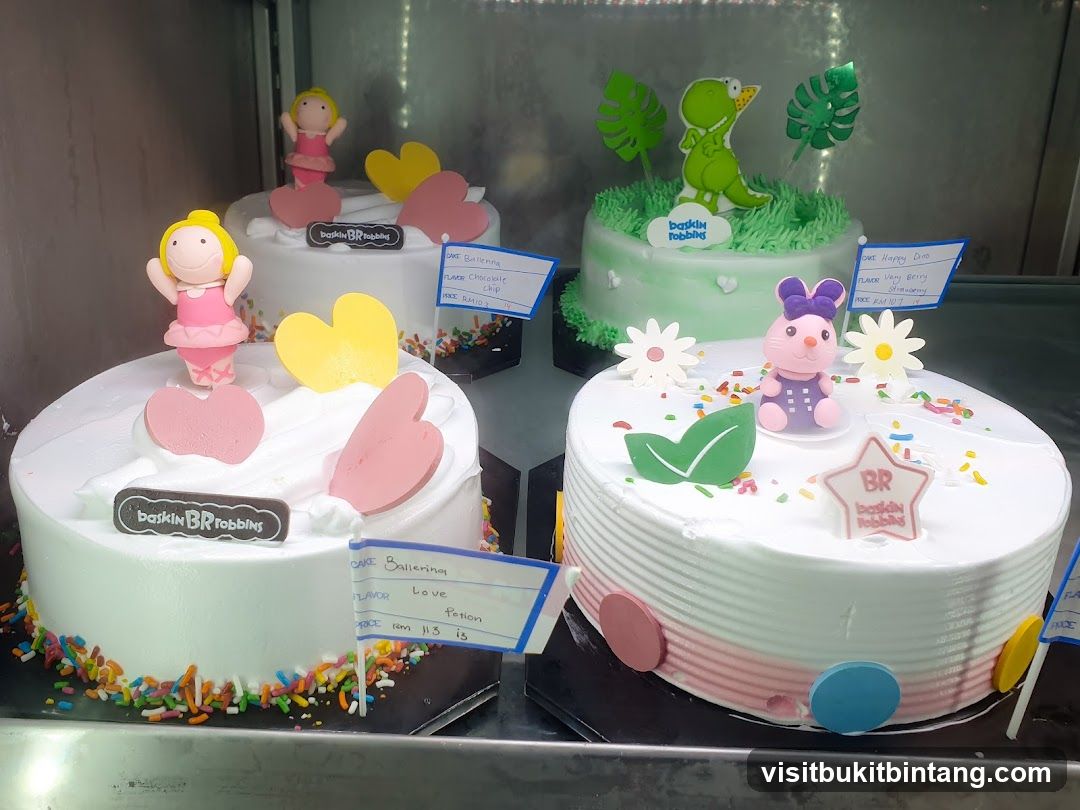 Baskin Robbins Cakes