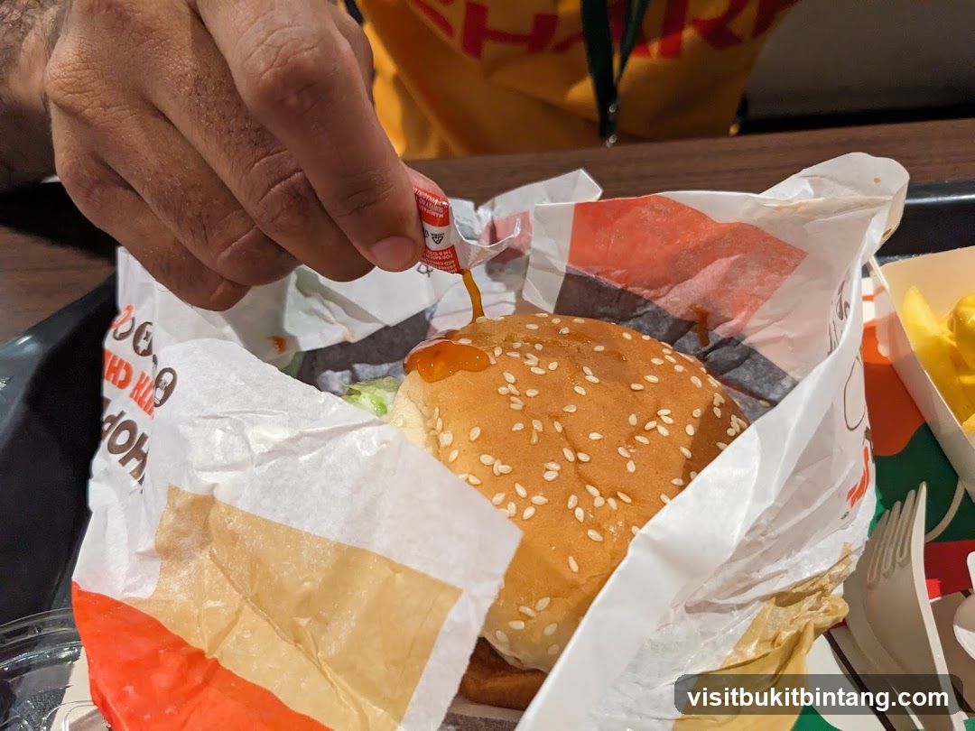 Burger with Sauce